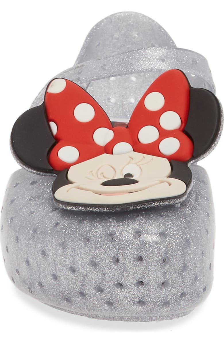 Mini Melissa x Disney Furadinha Minnie Mouse Mary Jane Flat, Alternate, color,