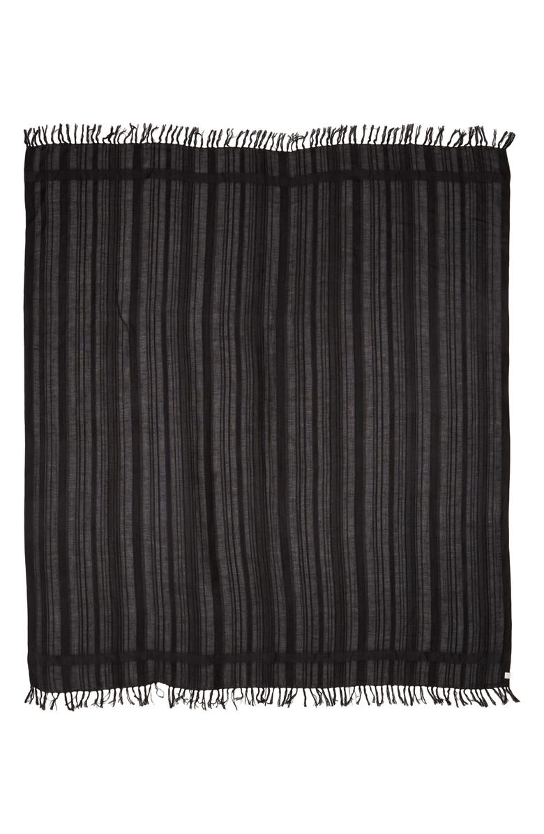 Caslon<sup>®</sup> Solid Linen Blend Scarf, Alternate, color,