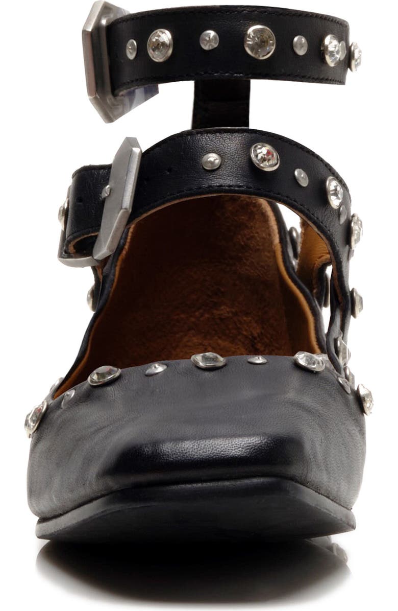 Free People Mystic Diamante Ankle Strap Flat, Alternate, color,