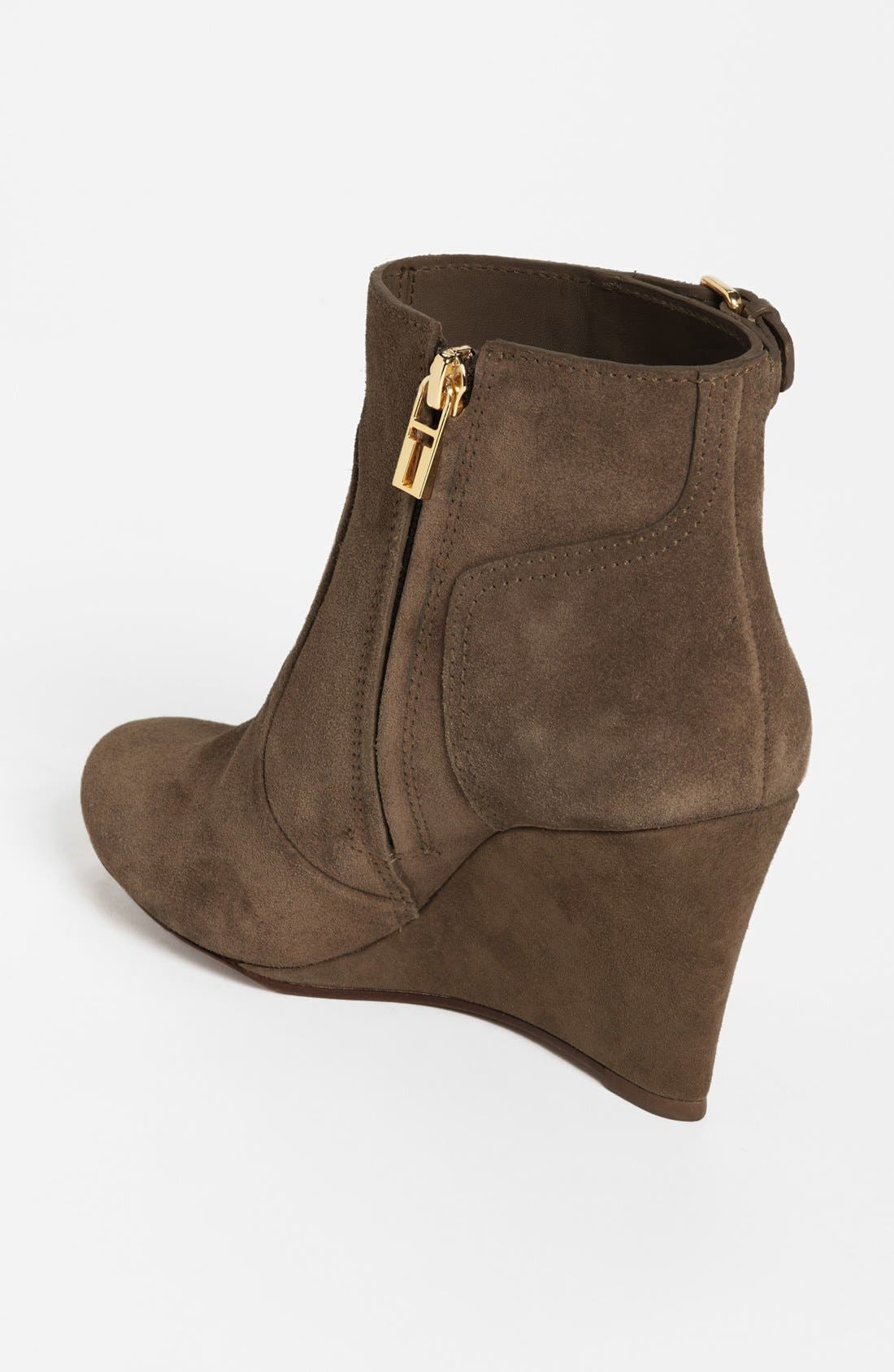 Tory Burch 'Milan' Wedge Bootie, Alternate, color, 