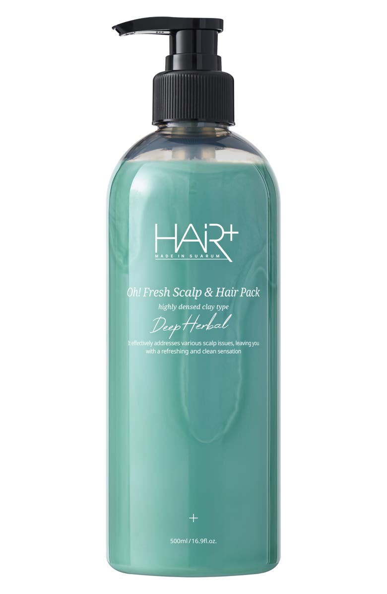 HAIR+ Oh! Fresh Scalp & Hair Pack, Main, color,