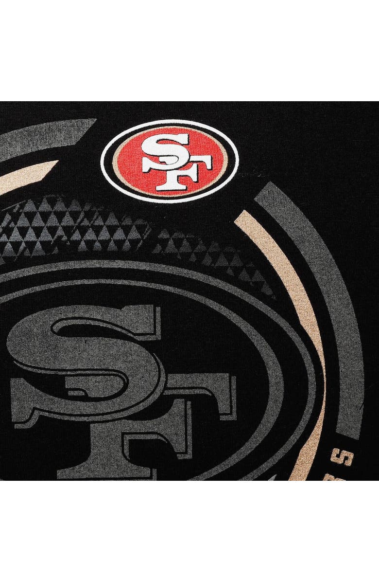 FANATICS Men's Fanatics Branded Black San Francisco 49ers Big & Tall Color Pop T-Shirt, Alternate, color, 