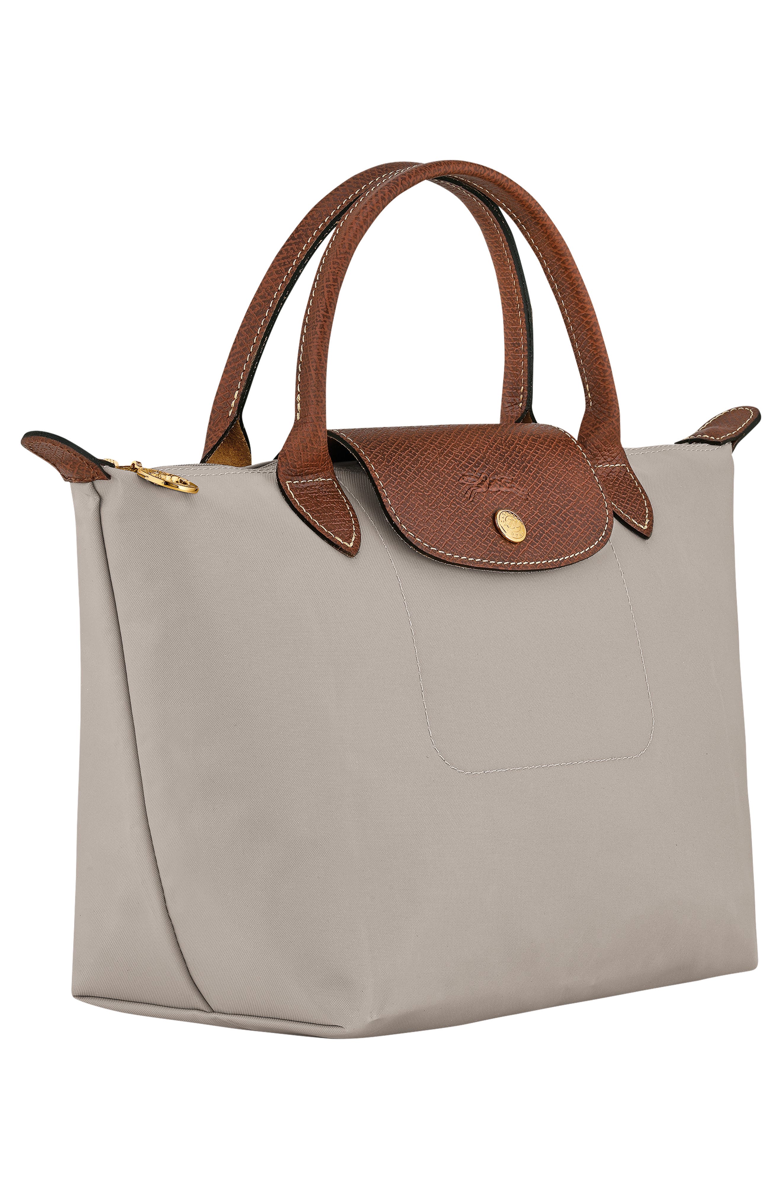 Longchamp Small Le Pliage Original Top Handle Bag, Alternate, color, Pebble