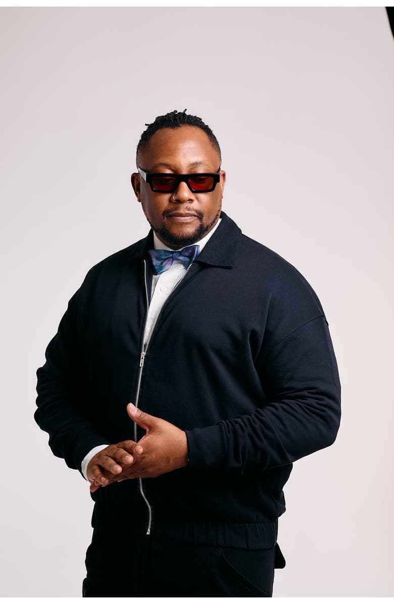 THE RAD BLACK KIDS Ostrich Jacket, Alternate, color, 