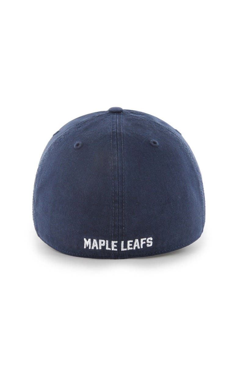 '47 Men's '47 Navy Toronto Maple Leafs Classic Franchise Fitted Hat, Alternate, color,