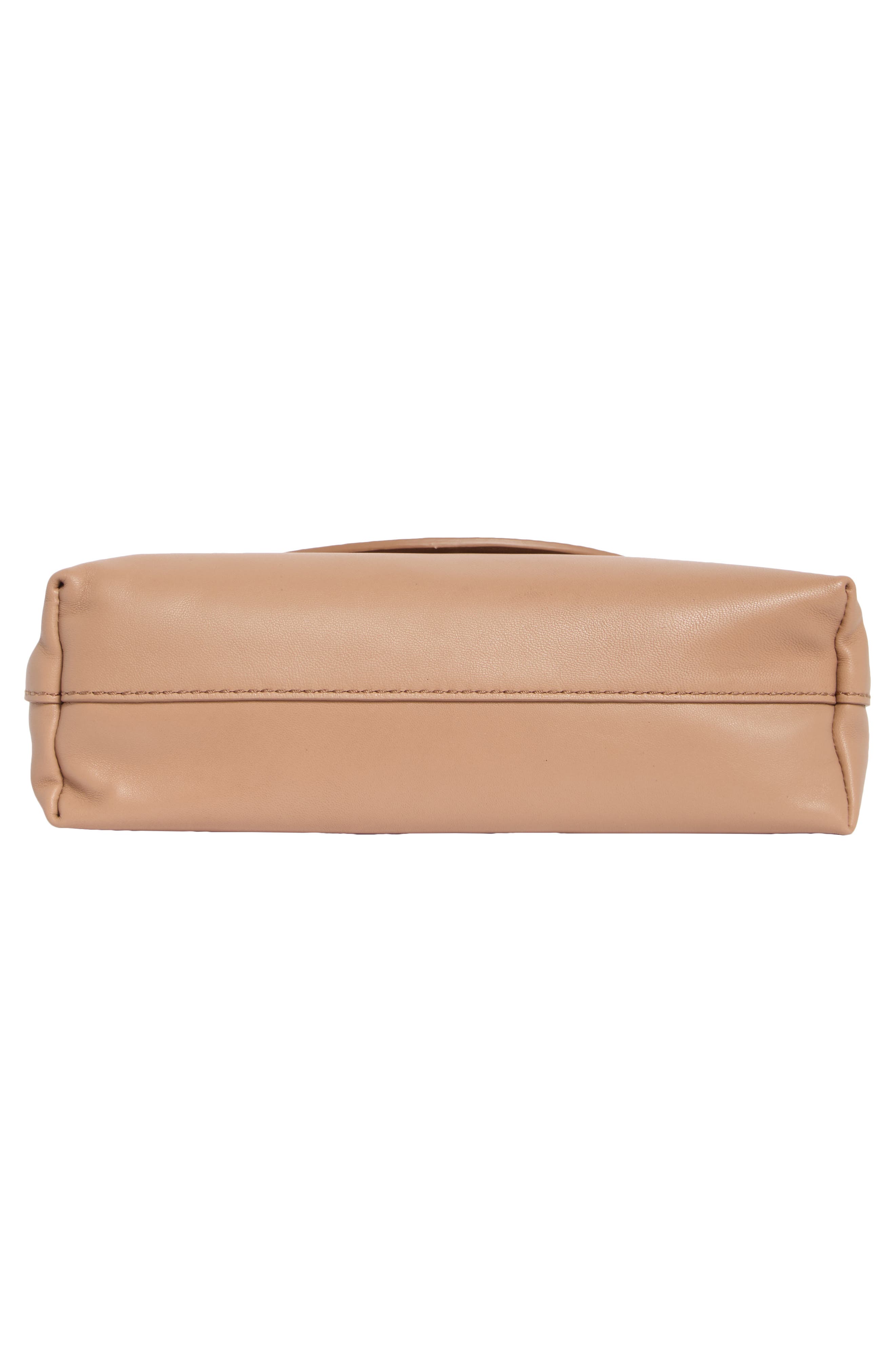 Lyla Leather Convertible Wallet on a String, Alternate, color, PECAN
