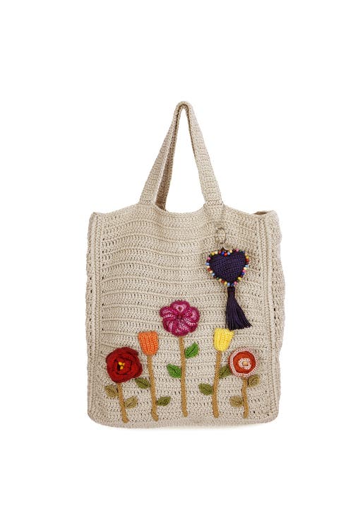 The Sak Lanie Market Tote Bag In Flower Ecru