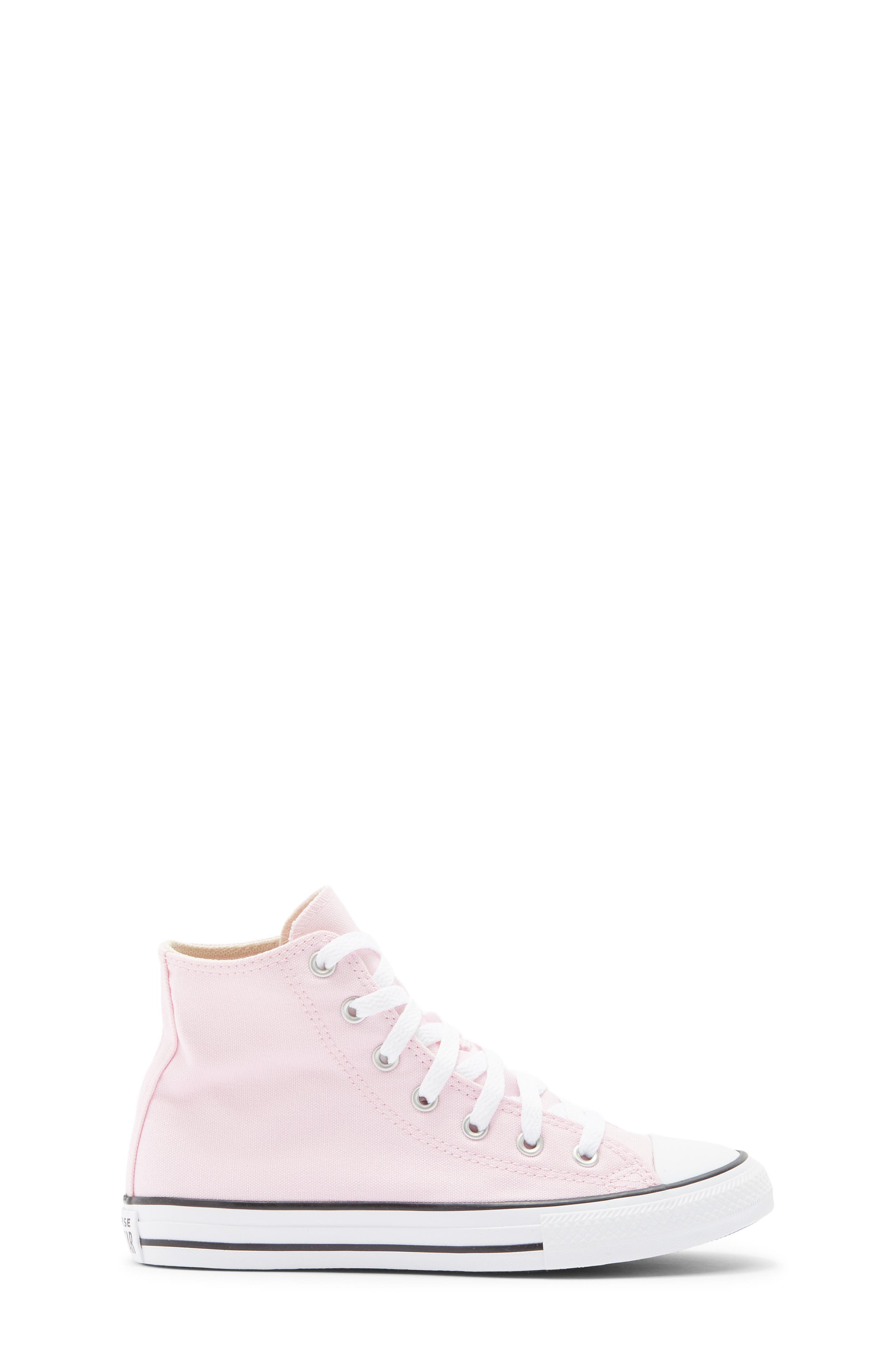 Converse Kids' Chuck Taylor<sup>®</sup> All Star<sup>®</sup> High Top Sneaker, Alternate, color, Pink Foam/ White/ Black