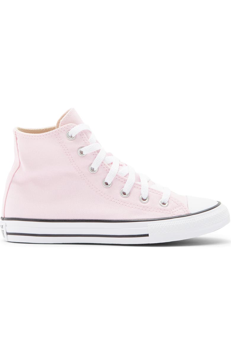 Converse Kids' Chuck Taylor<sup>®</sup> All Star<sup>®</sup> High Top Sneaker, Alternate, color, Pink Foam/ White/ Black