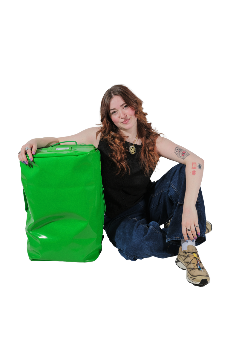 Baboon to the Moon New Go-Bag Duffle Big 60L, Alternate, color, Green