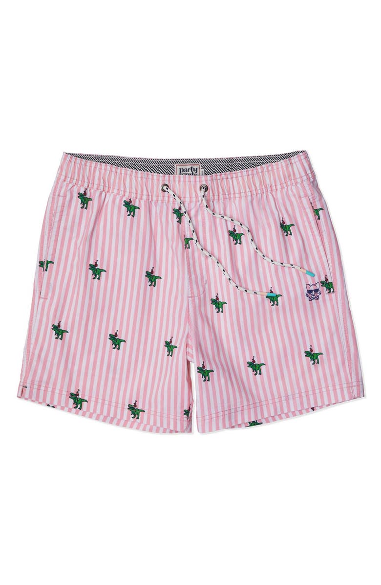 Party Pants T-Flex Swim Shorts, Alternate, color, Pink