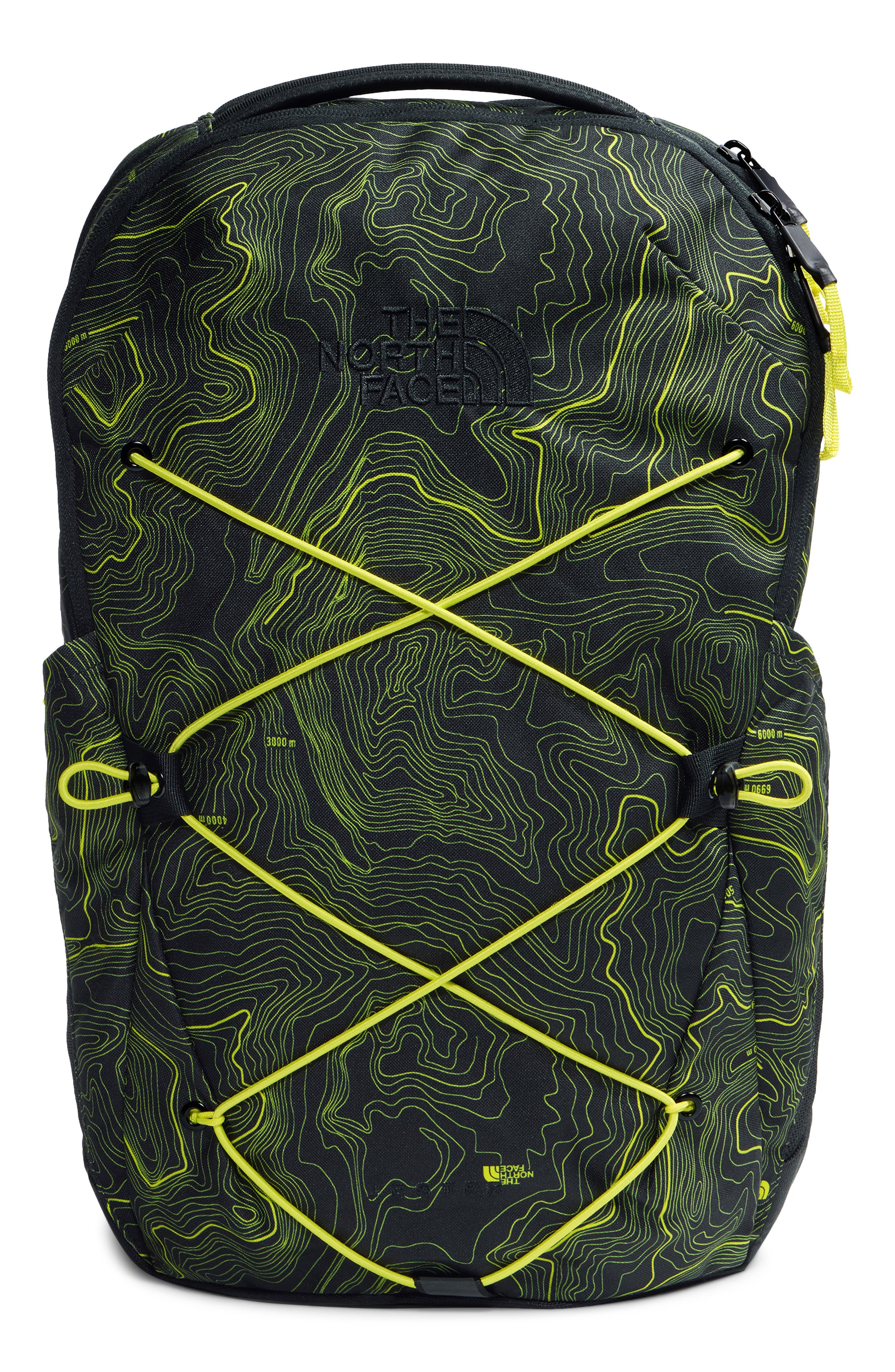 SUN YELLOW TNF TOPO PRINT