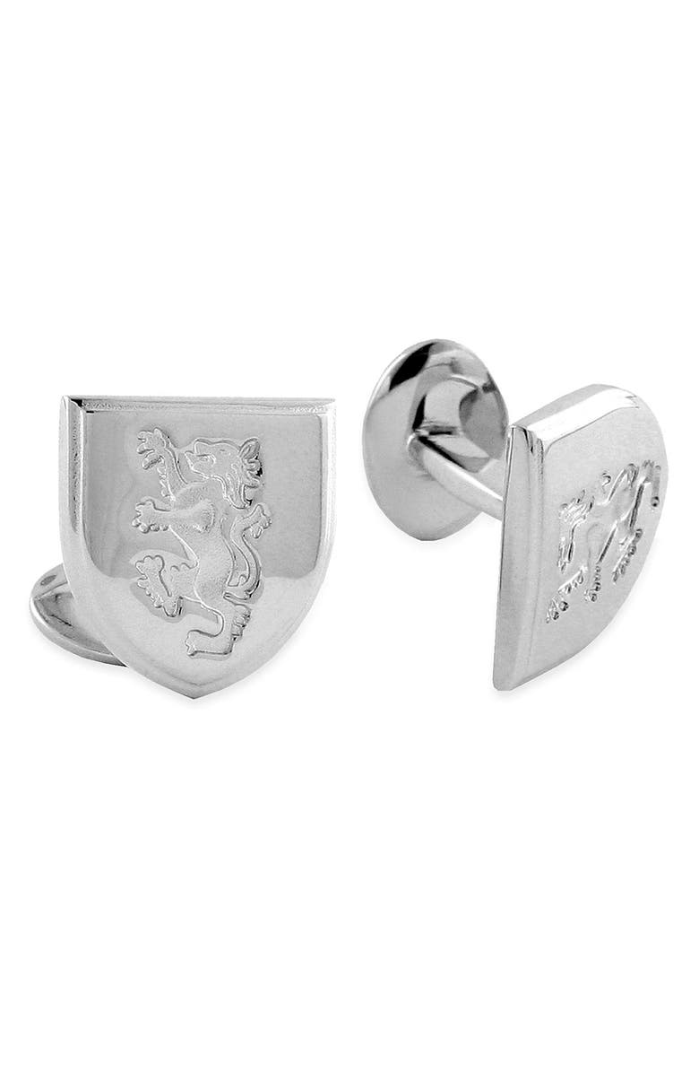 David Donahue 'Golf' Sterling Silver Cuff Links, Main, color, 