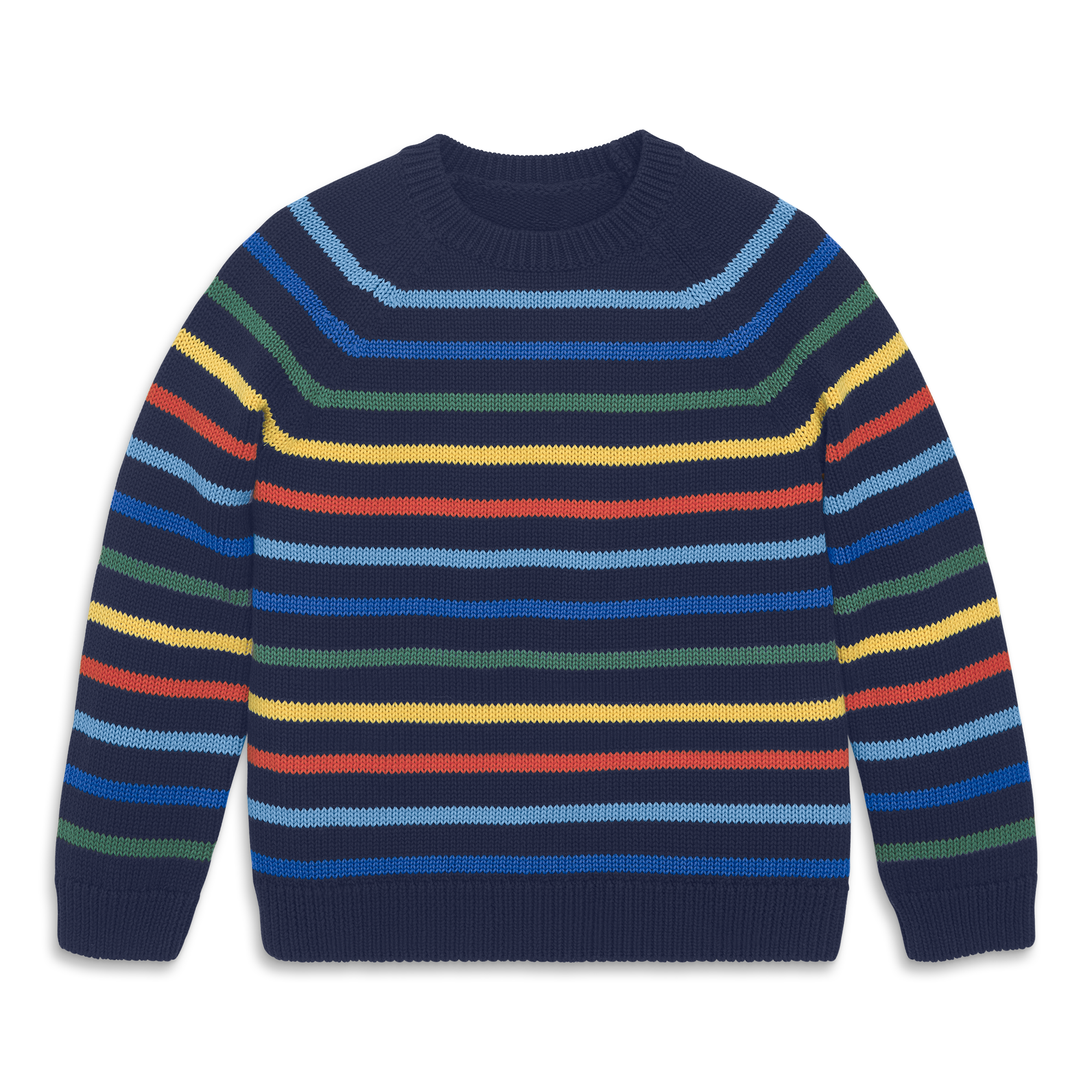 Navy Multi Stripe