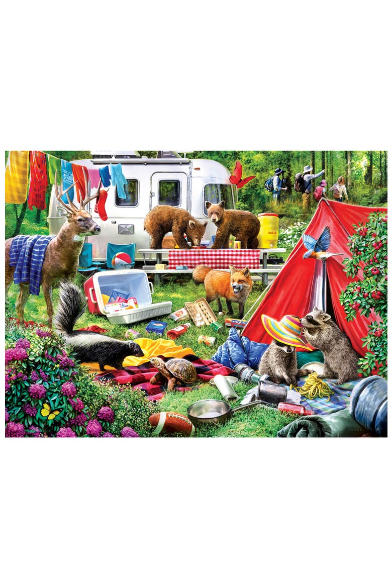 Critter Chaos 300 Piece Jigsaw Puzzle, Alternate, color, Multicolor