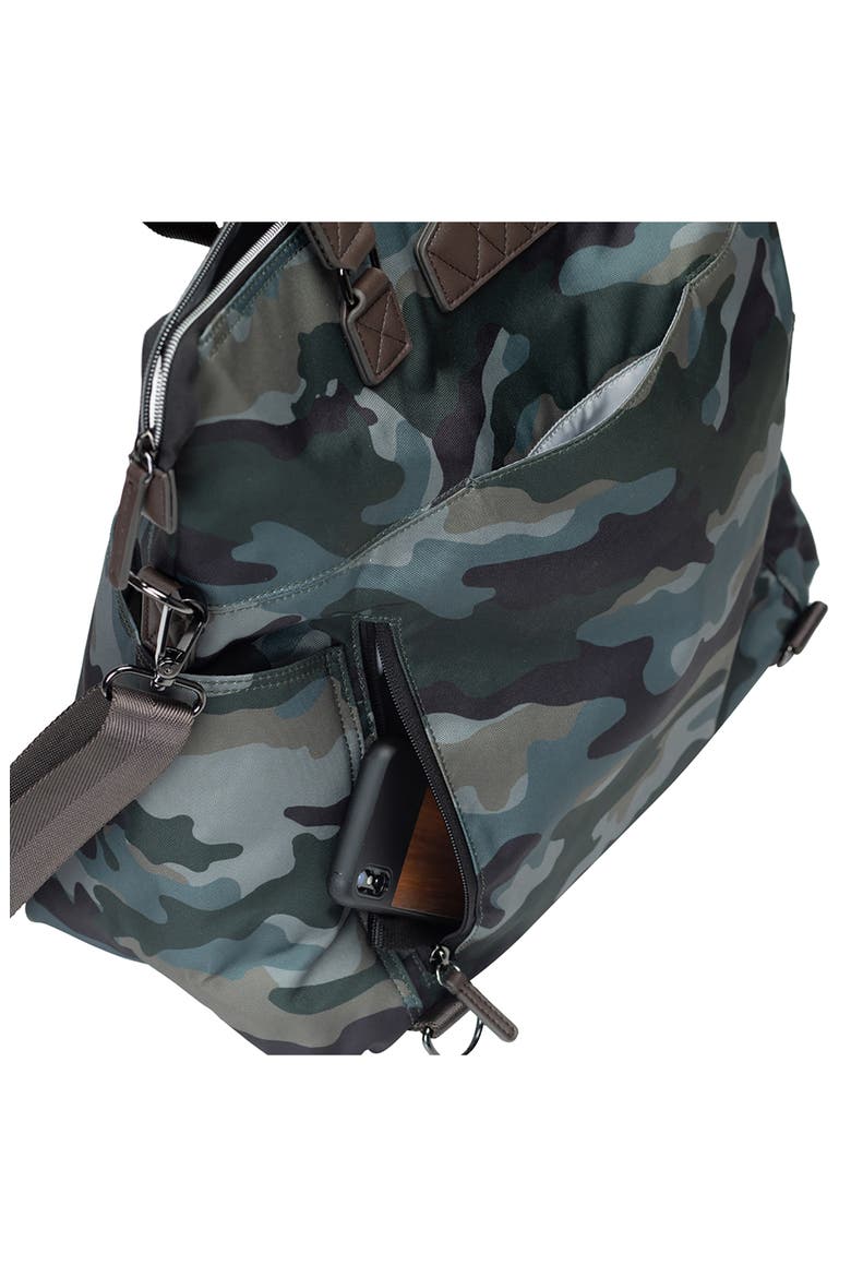 Courage 3-in-1 Foldover Diaper Tote, Alternate, color, CAMO