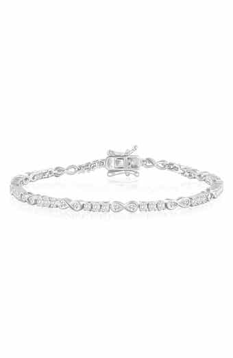 Infinity Cubic Zirconia Tennis Bracelet
