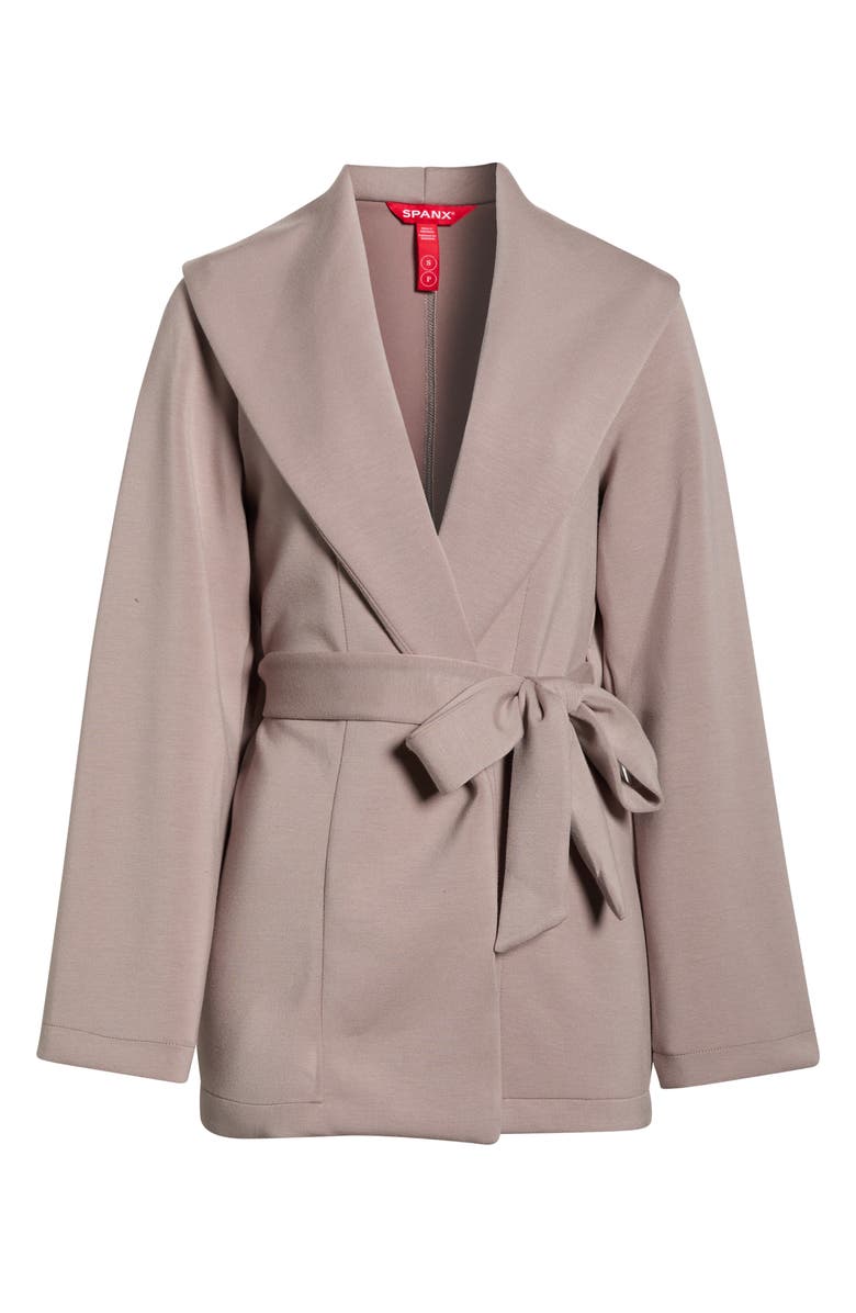 SPANX<sup>®</sup> AirEssentials<sup>®</sup> Luxe Wrap Cardigan, Alternate, color, Coastal Fog