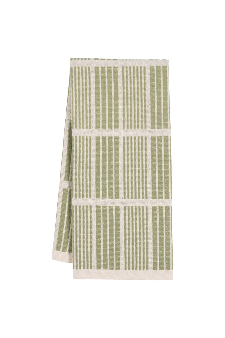 Rooted Sustainable Jacquard Terry Towel, Main, color, Sequoia