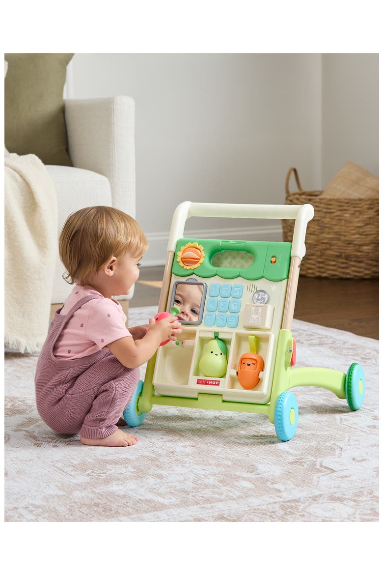 Farm Stand Walker & Toys Set, Alternate, color, GREEN MULTI