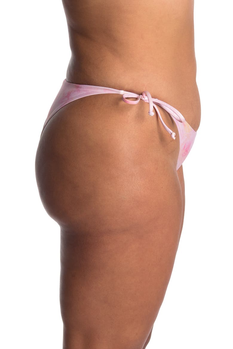 SWIMWEAR Illuminate Tie Side Bikini Bottoms, Alternate, color, PNK