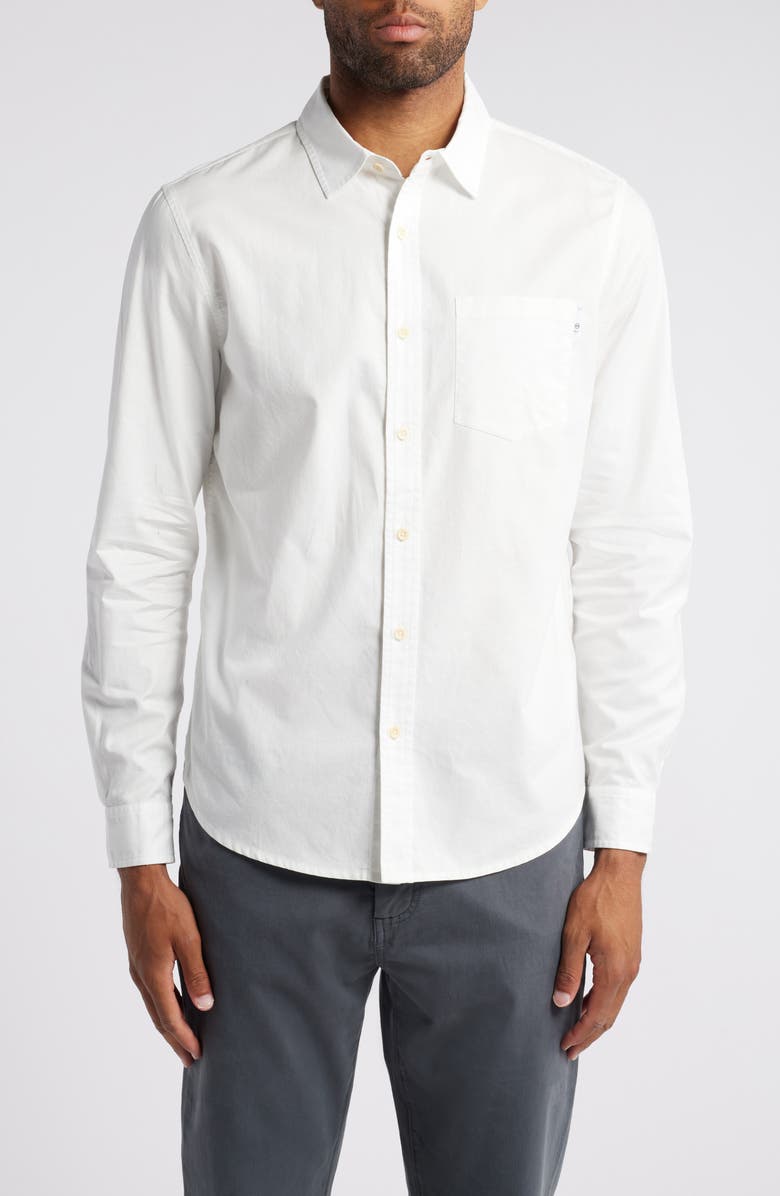 AG Aiden Classic Fit Button-Up Shirt, Main, color, Blank Canvas