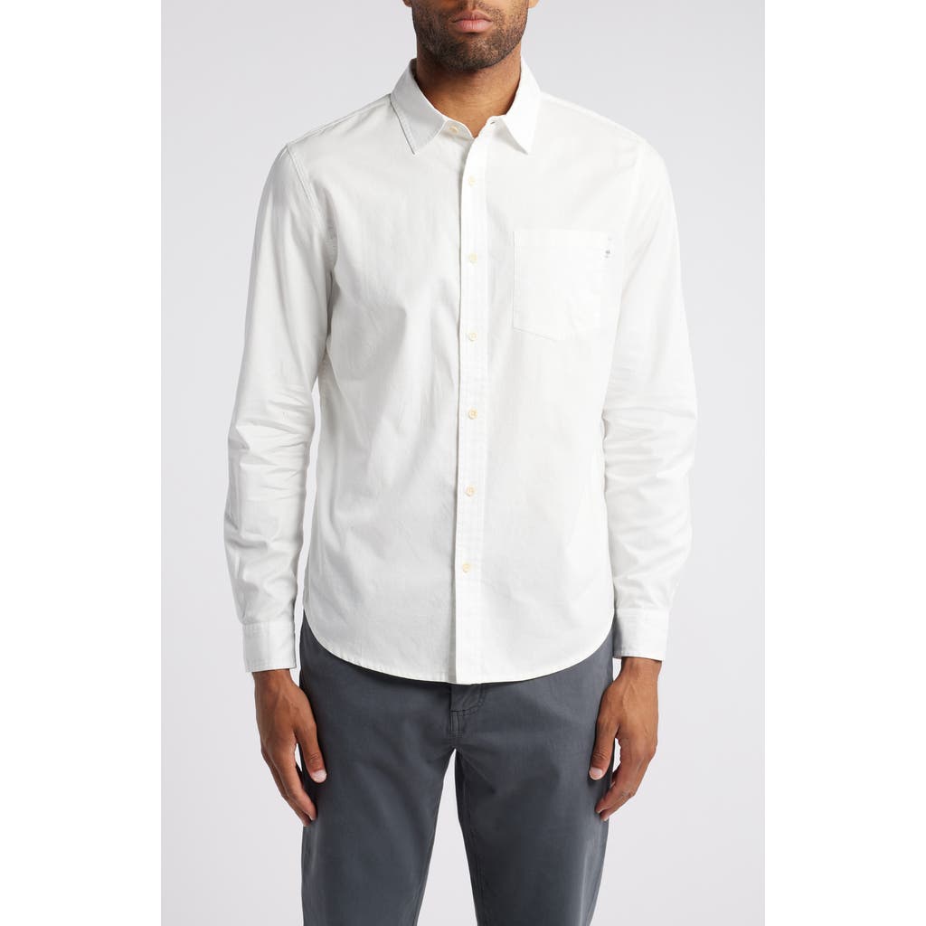 AG Aiden Classic Fit Button-Up Shirt in Blank Canvas  product