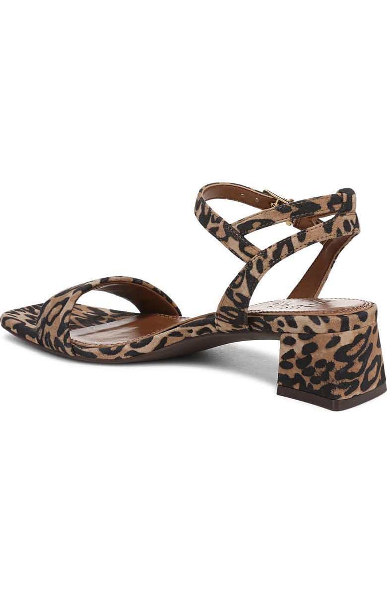 Naturalizer Hana Ankle Strap Sandal, Alternate, color, Dark Brown/ Black