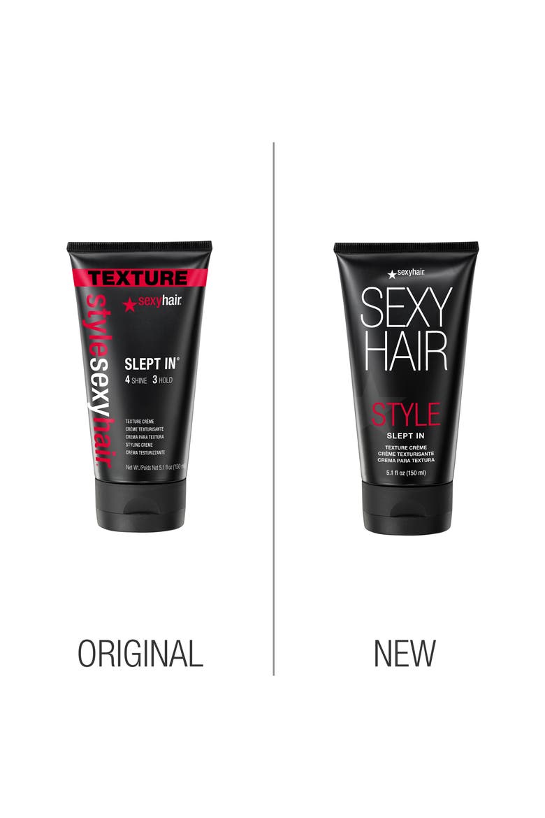 Style Sexyhair Slept In Texture Crême, Alternate, color, NO COLOR