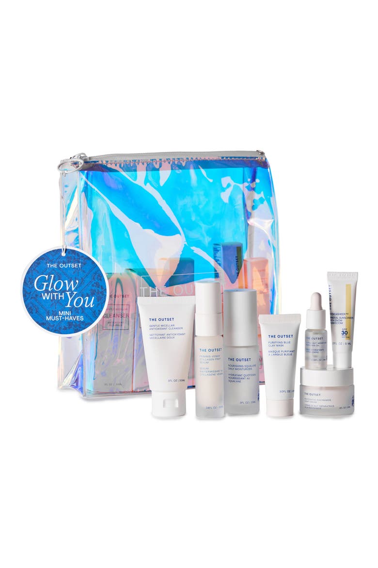 Glowing Beginnings Gift Set (Limited Edition) $122 Value, Main, color, BLUE