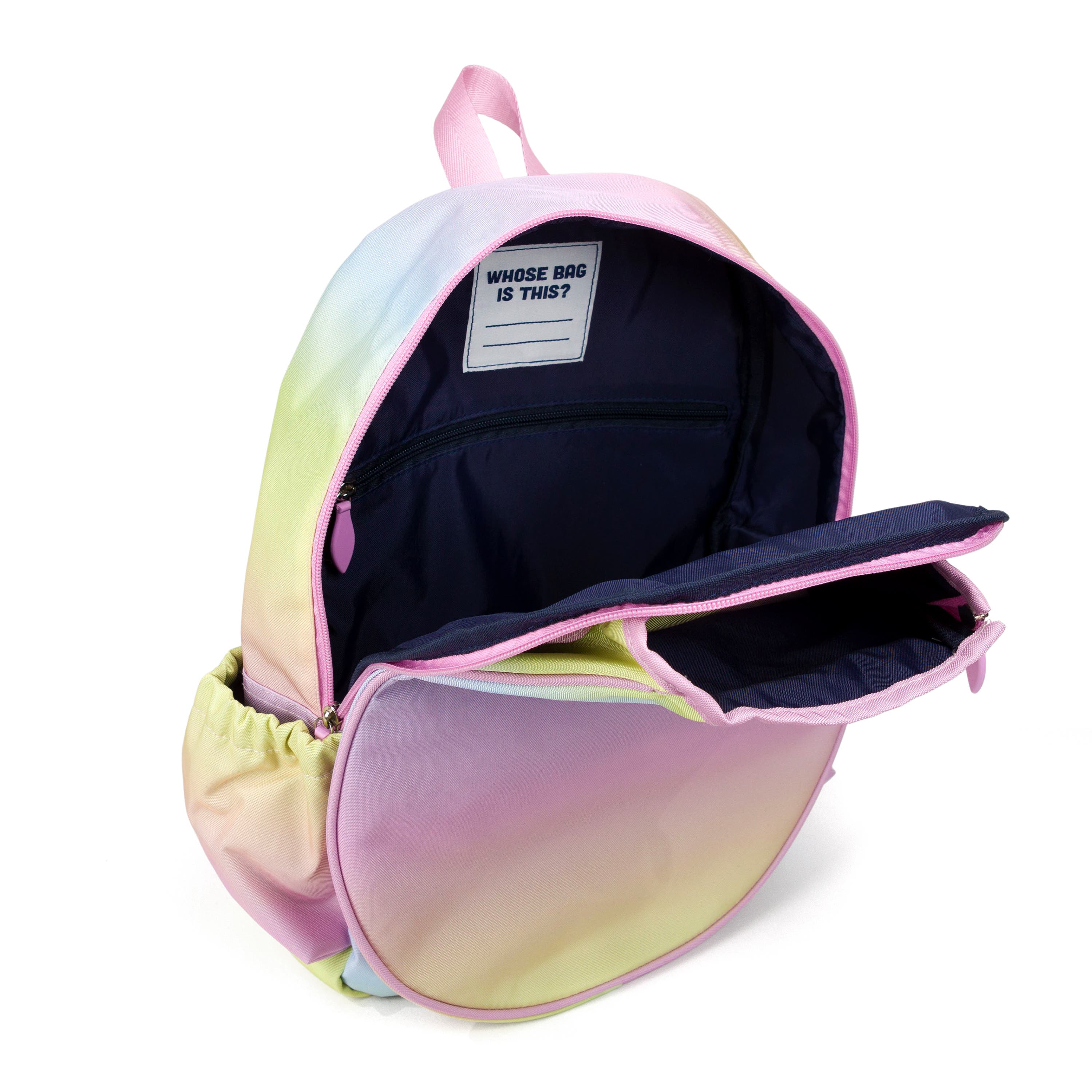 Little Love Tennis backpack, Alternate, color, Rainbow Sherbert
