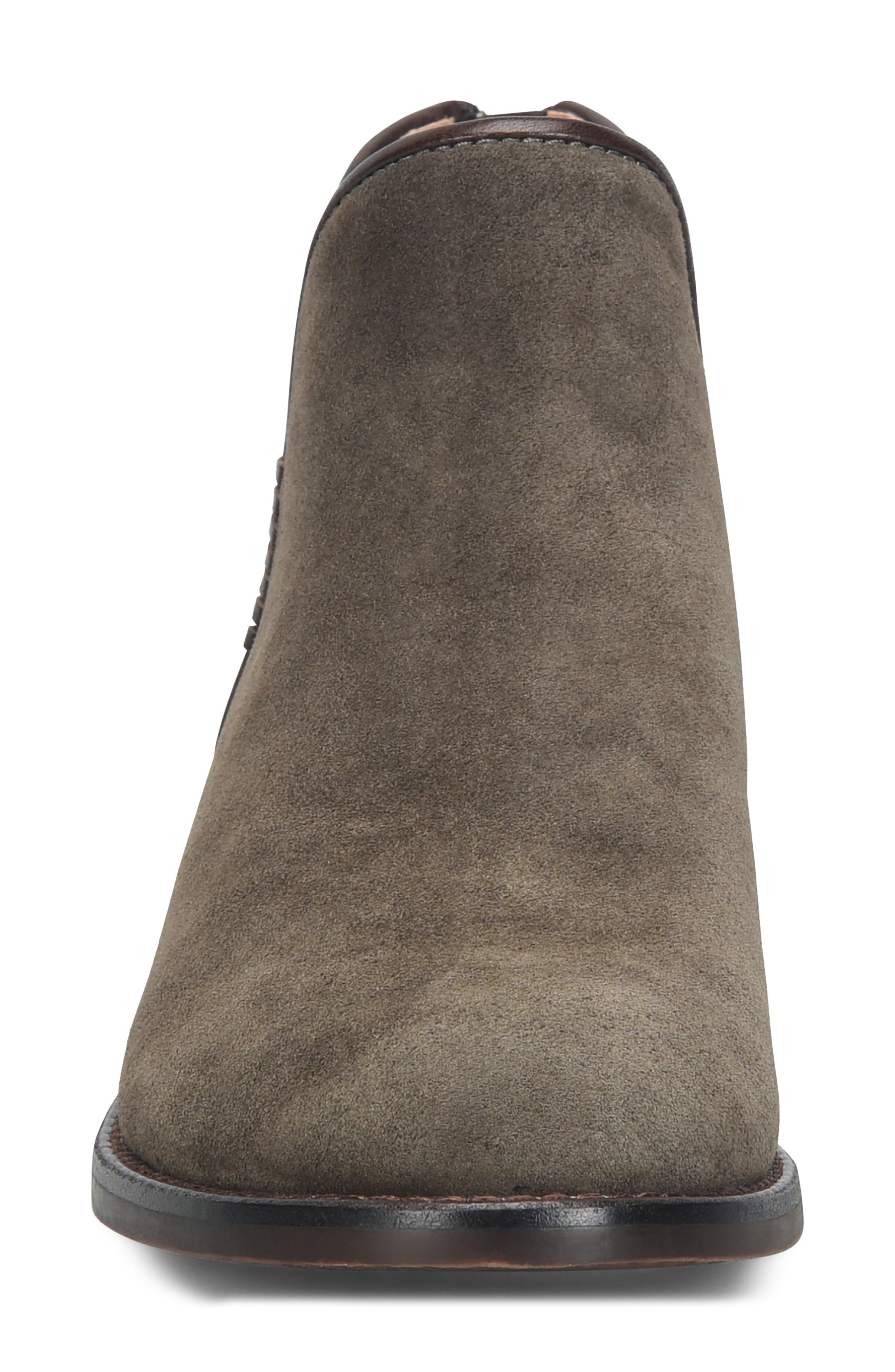 Desi Leather Bootie, Alternate, color, DARK TAUPE