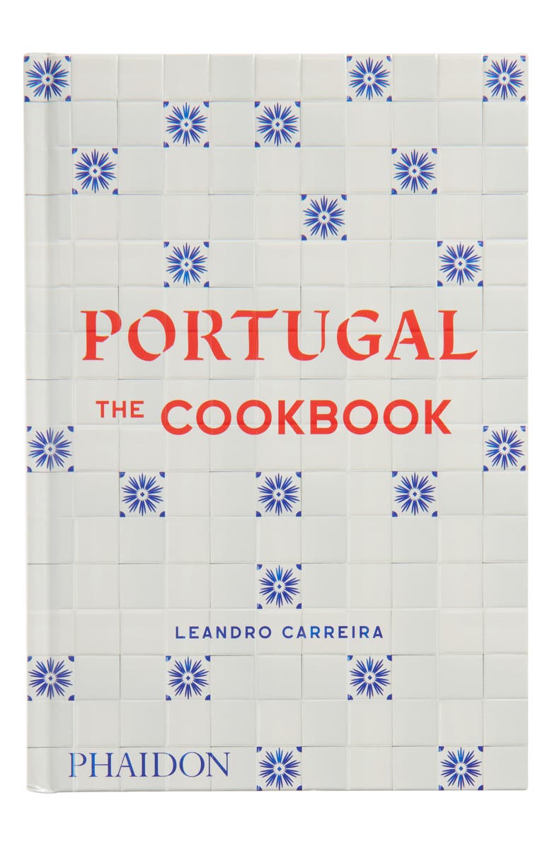 Phaidon Press 'Portugal: The Cookbook' Cookbook, Main, color, Off White/ Blue