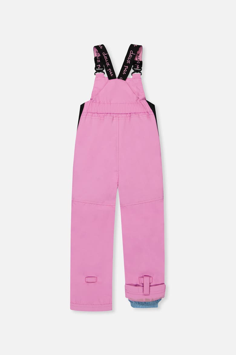 Girl Discover Fleece Colorblock Jacket Snow Pants Two Piece Snowsuit, Alternate, color, Pinkish Violet