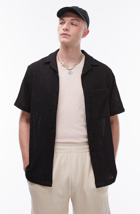 Open Weave Camp Shirt