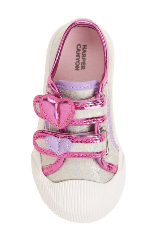 Shop Harper Canyon Kids' Marie Sneaker In Pink Purple Multi