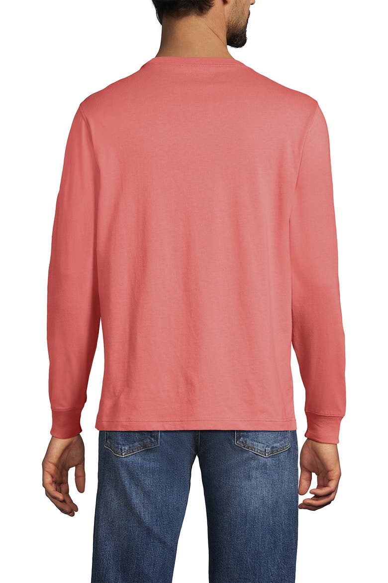 Super-T Long Sleeve T-Shirt, Alternate, color, Coral Clay