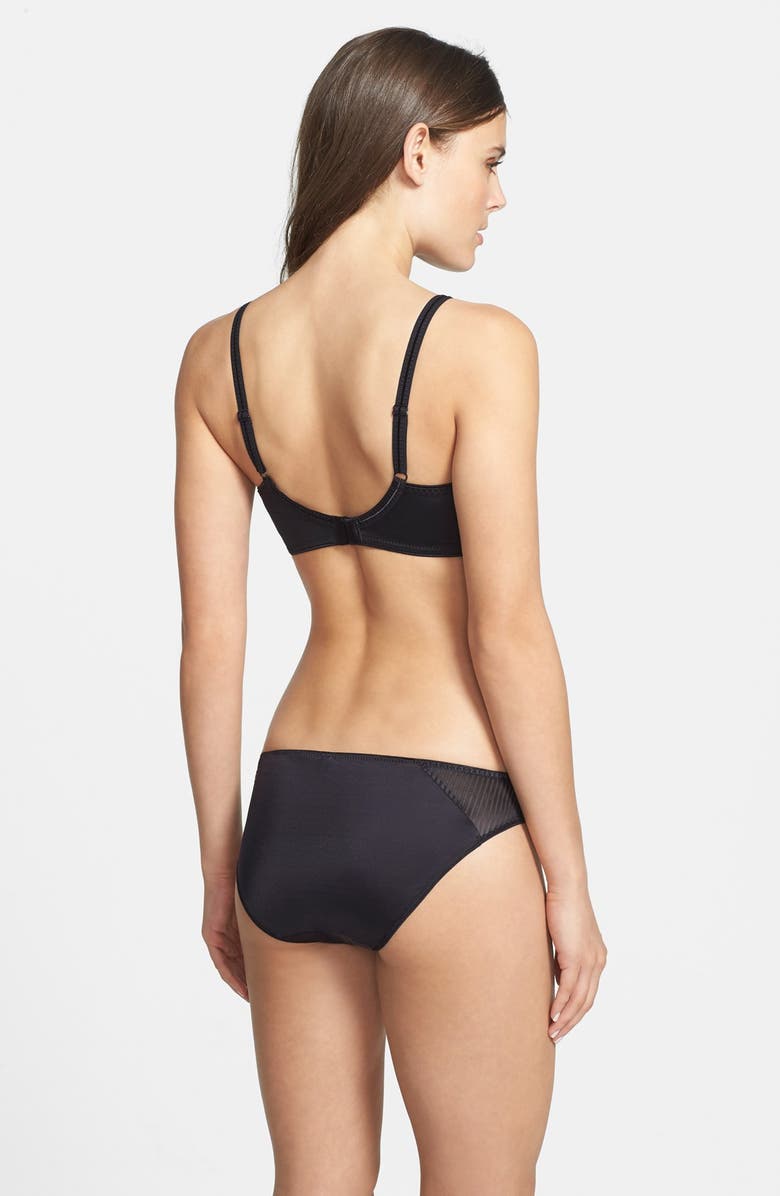 Chantelle Lingerie Chantelle Intimates 'Pont Neuf' Wireless Bra, Alternate, color, Black