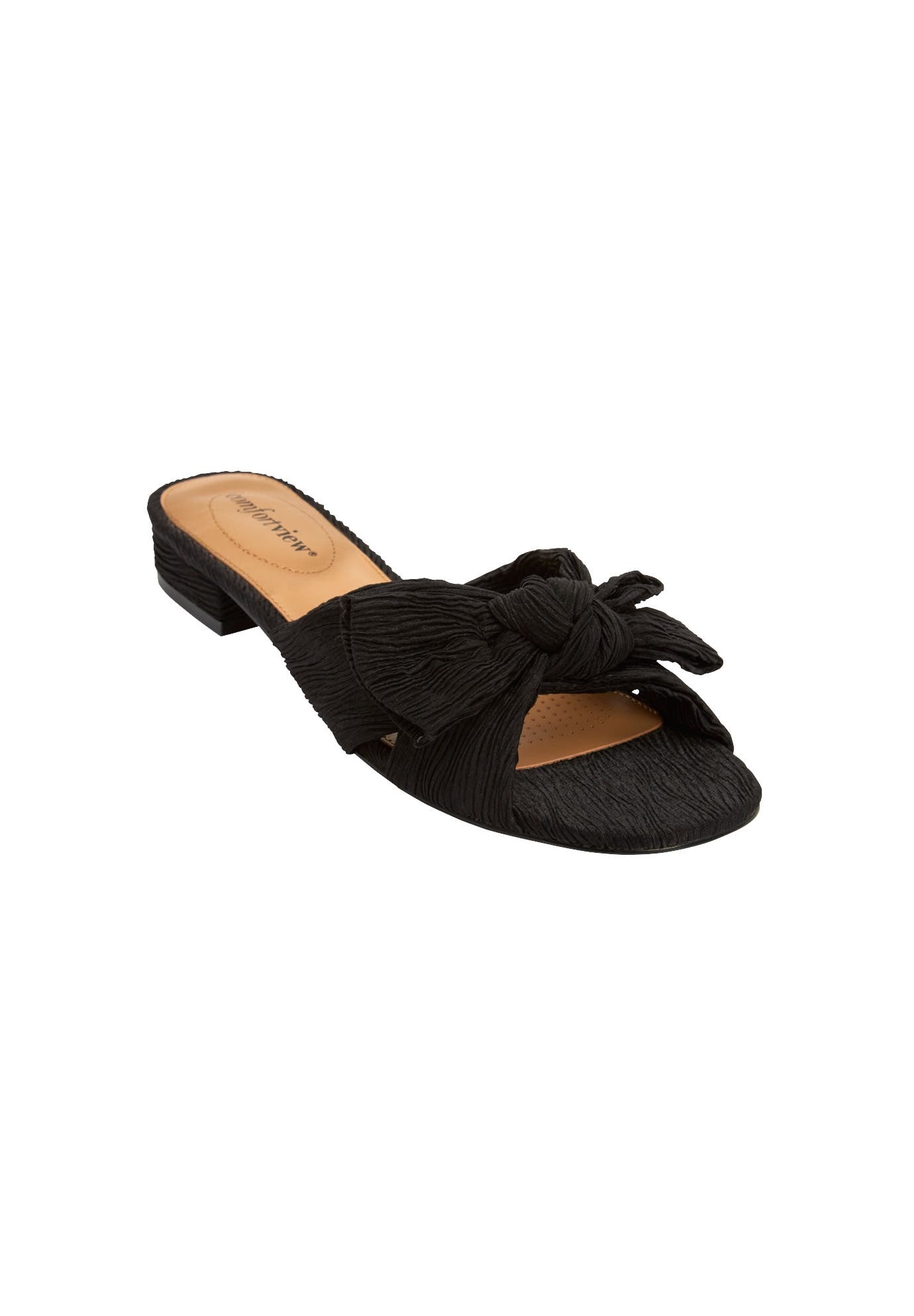 Comfortview The Blanche Mule, Main, color, Black