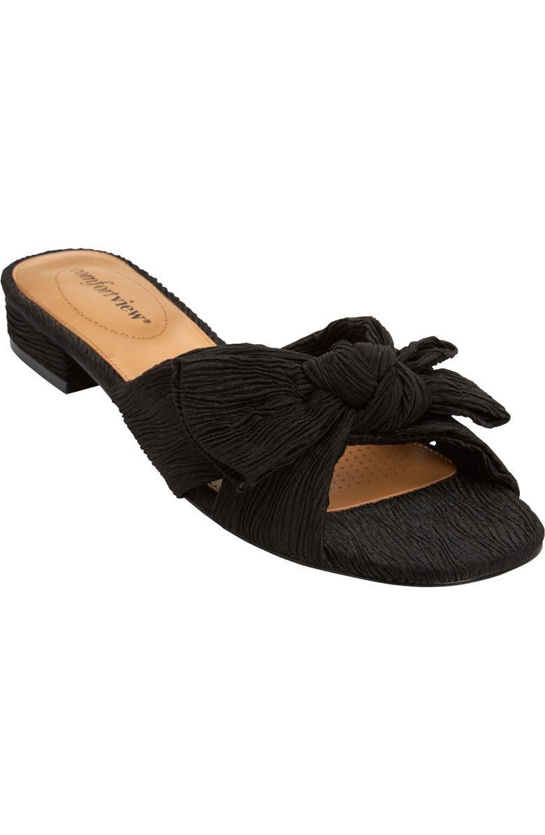 Comfortview The Blanche Mule, Main, color, Black
