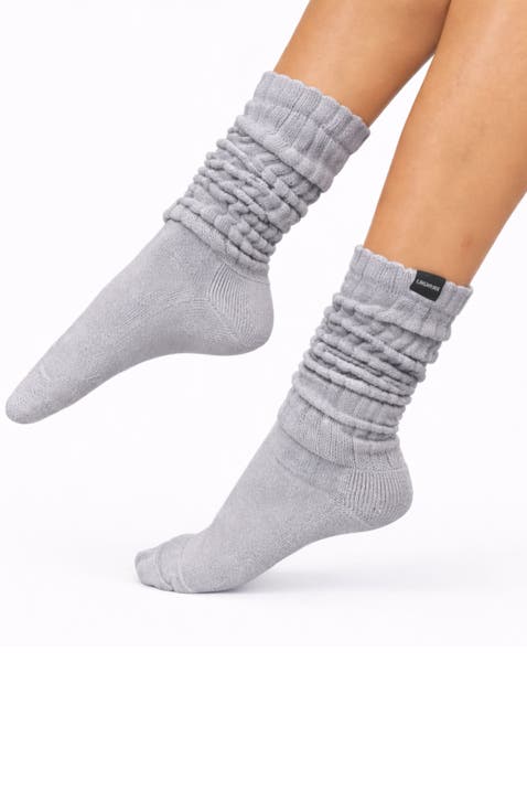 Gender Inclusive Scrunch Crew Socks