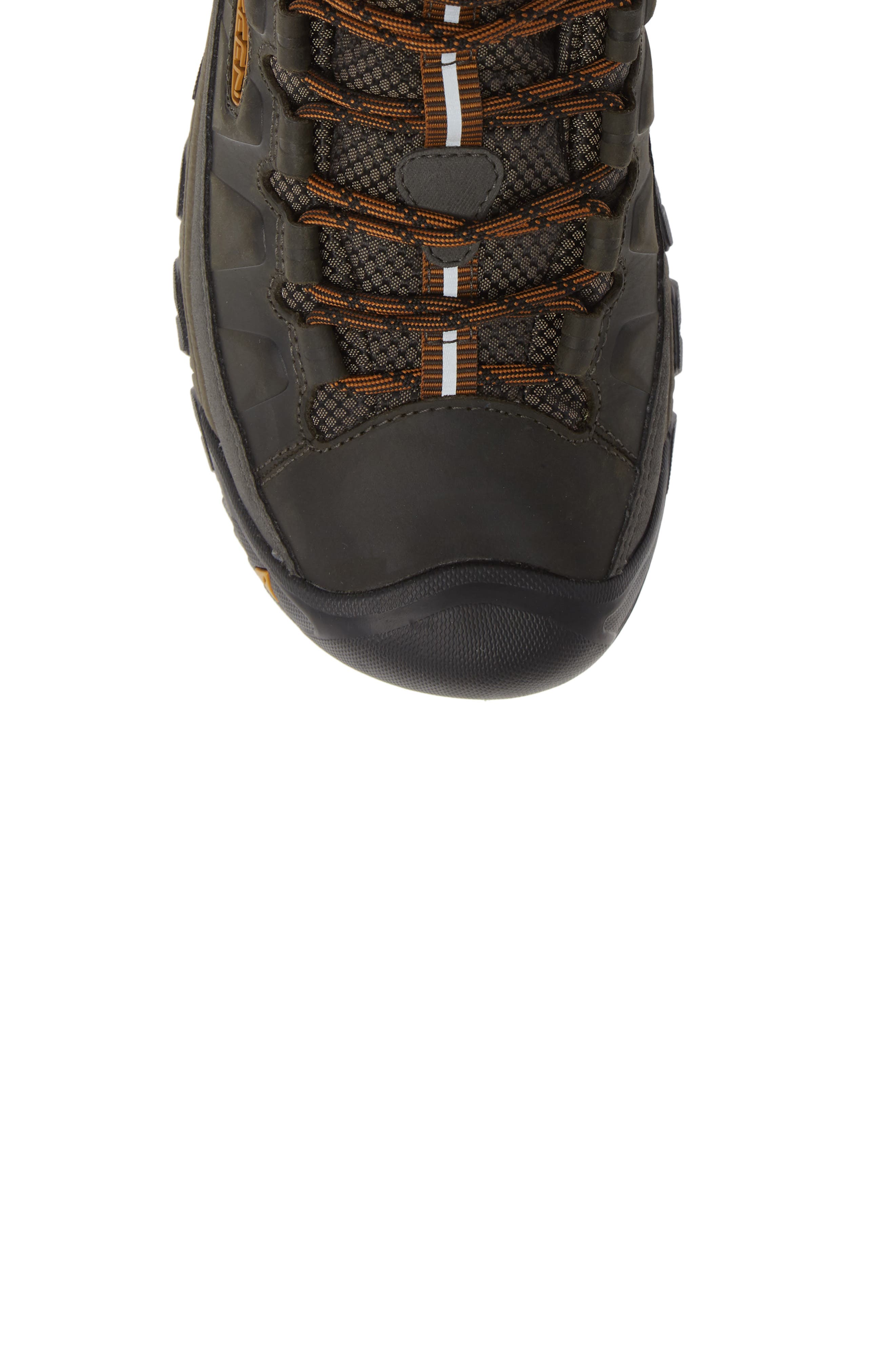 Targhee III Mid Waterproof Hiking Boot, Alternate, color, BLACK OLIVE/GOLDEN BROWN