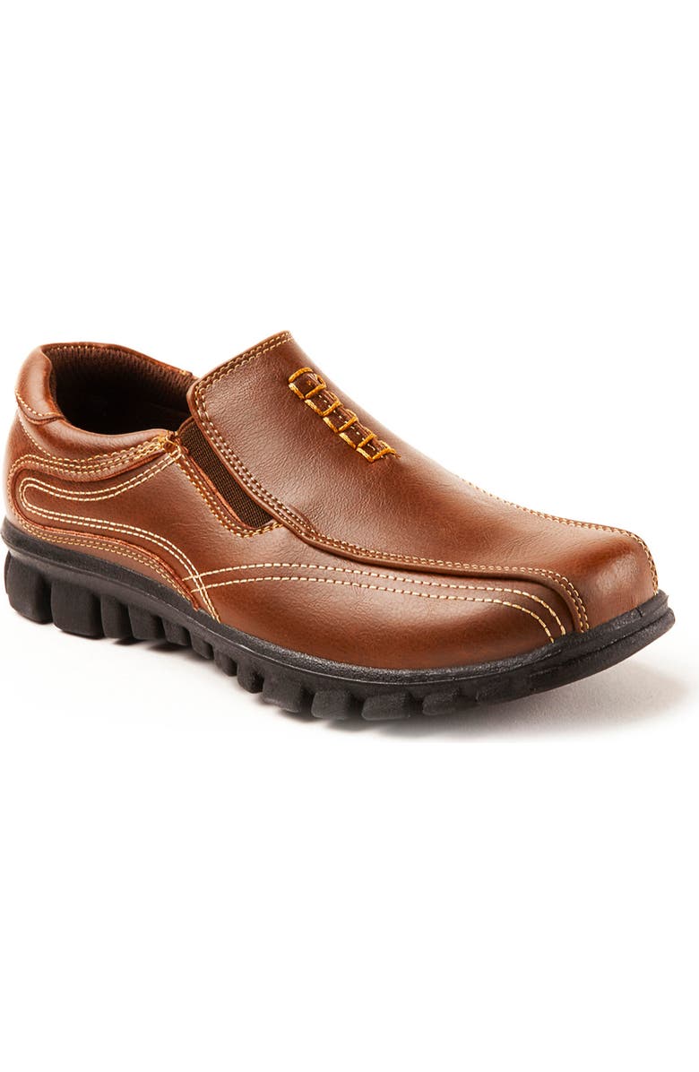 Deer Stags Stadium Slip-On Shoe, Main, color, Brown
