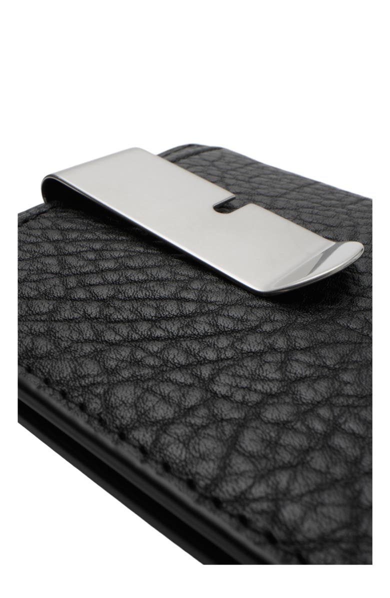 Burberry B Cut Clip Card Case, Alternate, color,