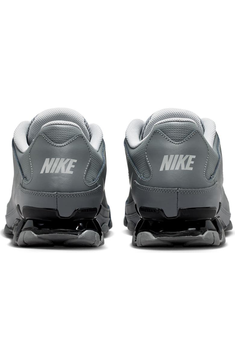 Nike Reax 8 Training Mesh Sneaker, Alternate, color, Smoke Grey/ Black
