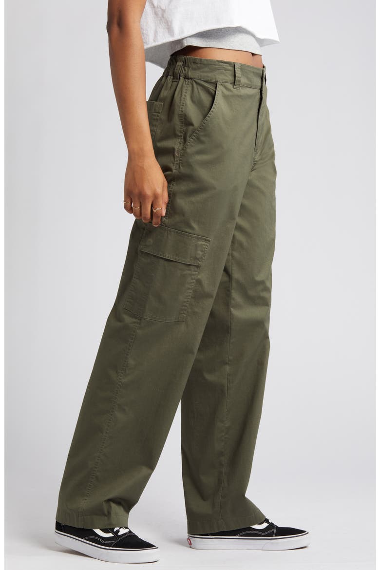 Mid Rise Cargo Chinos, Alternate, color, OLIVE SARMA