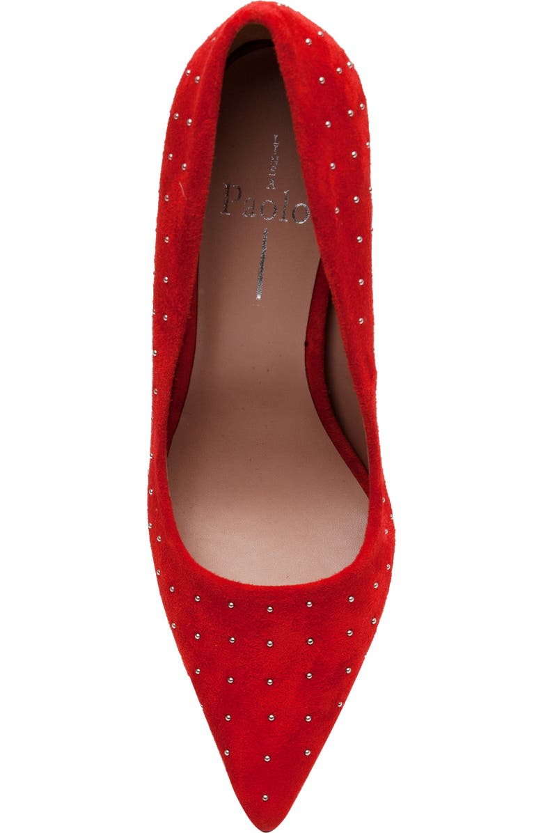 Linea Paolo Pamila Pointed Toe Pump, Alternate, color, Aurora Red