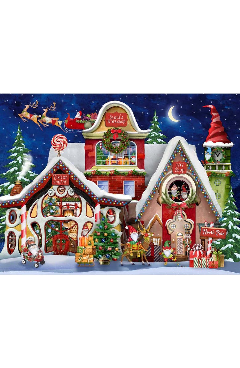 Sunsout Christmas Workshop 500 piece Jigsaw Puzzle for Adults, Alternate, color, Multicolor
