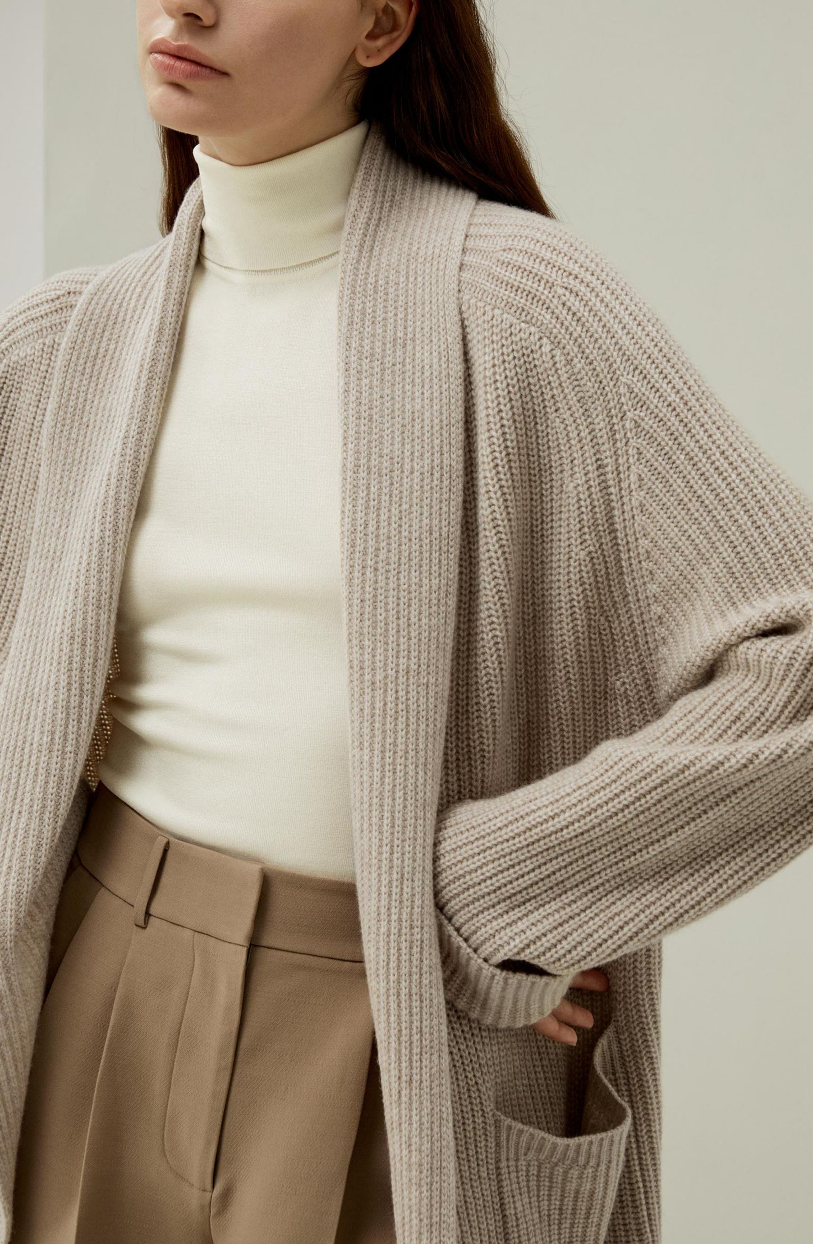 Lily Lilysilk Women's LILYSILK X LYDIA MILLEN 'Evergreen' Cardigan
