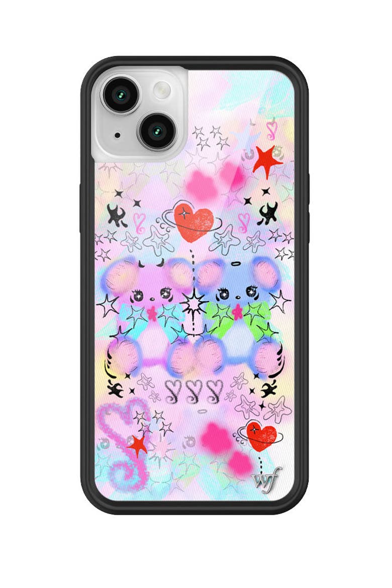 Cotton Candy Teddies iPhone Case, Alternate, color, Purple